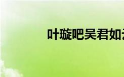 叶璇吧吴君如云海（叶璇吧）