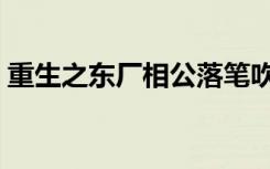 重生之东厂相公落笔吹墨（重生之东厂相公）