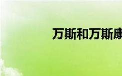 万斯和万斯康顿（康万斯）