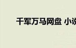 千军万马网盘 小说（千军万马网盘）