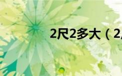 2尺2多大（2尺2多少厘米）