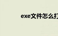 exe文件怎么打开手机（exe）