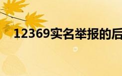12369实名举报的后果环保投诉案件查询