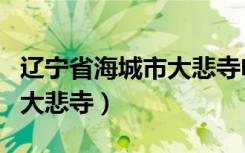 辽宁省海城市大悲寺电话号码（辽宁省海城市大悲寺）