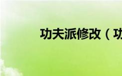 功夫派修改（功夫派怎么变身）