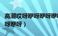 高潮哎呀咿呀咿呀咿呀韩文（高潮哎呀咿呀咿呀咿呀）