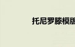 托尼罗滕模版（托尼罗滕）