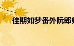 佳期如梦番外阮郎归（佳期如梦 番外）
