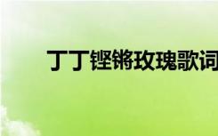 丁丁铿锵玫瑰歌词（丁丁 铿锵玫瑰）