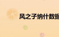 风之子纳什数据（风之子纳什）