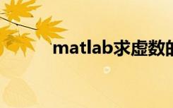 matlab求虚数的模（虚数的模）