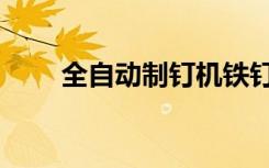 全自动制钉机铁钉（全自动制钉机）