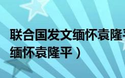 联合国发文缅怀袁隆平是真的吗（联合国发文缅怀袁隆平）