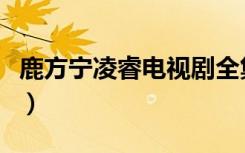 鹿方宁凌睿电视剧全集在线观看（鹿方宁凌睿）