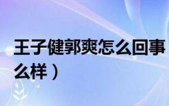 王子健郭爽怎么回事（郭爽案件王子健现在怎么样）