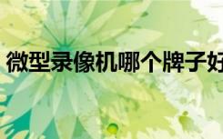 微型录像机哪个牌子好（录像机哪个牌子好）
