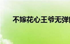 不嫁花心王爷无弹窗（不嫁花心王爷）