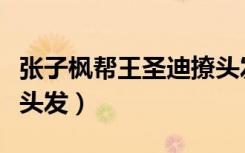 张子枫帮王圣迪撩头发（张子枫帮王圣迪整理头发）