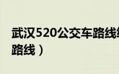 武汉520公交车路线终点站（武汉520公交车路线）