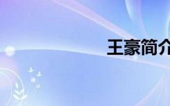 王豪简介（王豪）