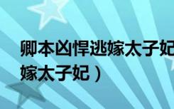 卿本凶悍逃嫁太子妃 君子江山（卿本凶悍逃嫁太子妃）