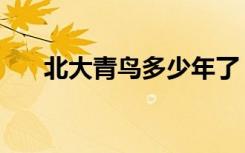 北大青鸟多少年了（北大青鸟上几年）