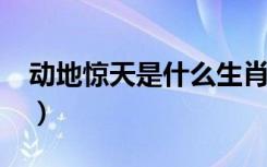 动地惊天是什么生肖?（动地惊天指什么生肖）