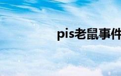 pis老鼠事件（pis 老鼠）