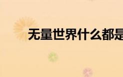 无量世界什么都是无量（无量世界）