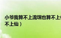 小爷我算不上流氓也算不上仙文案（小爷我算不上流氓也算不上仙）