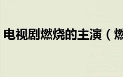 电视剧燃烧的主演（燃烧电视剧烧死的是谁）