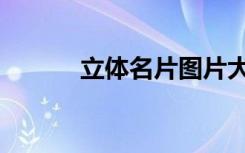 立体名片图片大全（立体名片）