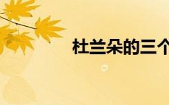 杜兰朵的三个迷（杜兰朵）