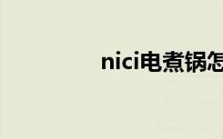 nici电煮锅怎么样（nici）