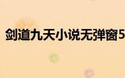 剑道九天小说无弹窗5200（剑道九天 小说）