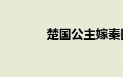 楚国公主嫁秦国（楚国公主）