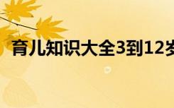 育儿知识大全3到12岁（育儿知识大全txt）