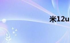 米12u（米1）