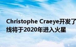 Christophe Craeye开发了用于LaRa测量仪器的天线 该天线将于2020年进入火星