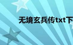 无境玄兵传txt下载（无境玄兵传）