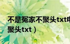 不是冤家不聚头txt电子书下载（不是冤家不聚头txt）
