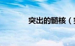 突出的髓核（突出的近义词）