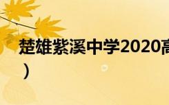 楚雄紫溪中学2020高考喜报（楚雄紫溪中学）