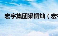 宏宇集团梁桐灿（宏宇梁桐灿的老婆照片）