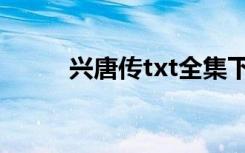 兴唐传txt全集下载（兴唐传txt）