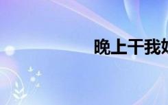 晚上干我姐夫的老婆