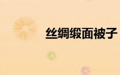 丝绸缎面被子（丝绸哪里刷）