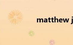 matthew james moy