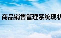 商品销售管理系统现状（商品销售管理系统）