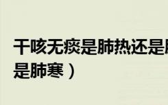干咳无痰是肺热还是肺寒（干咳无痰是肺热还是肺寒）